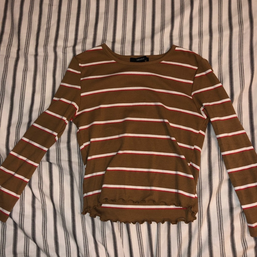 forever 21 stripped sweater